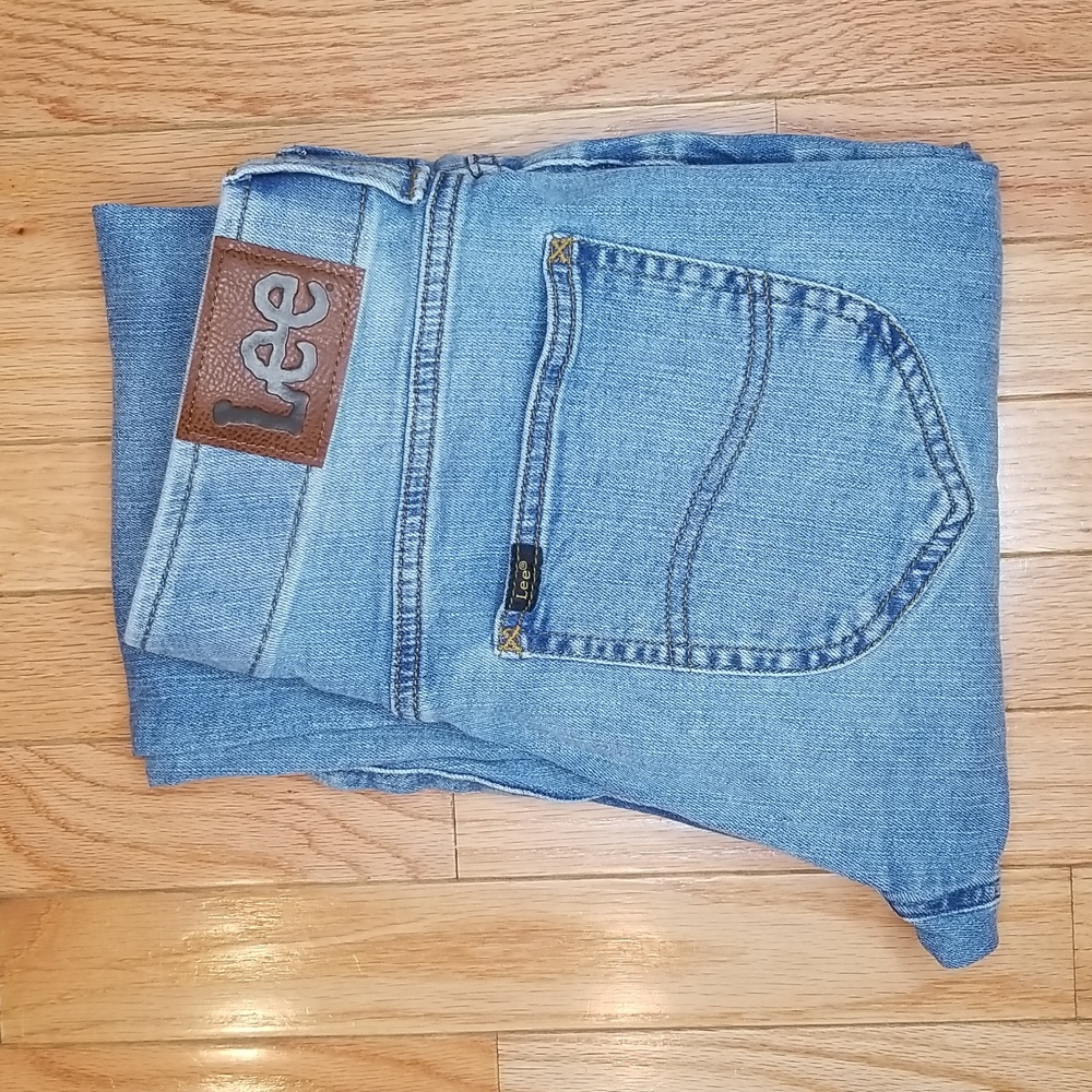 LEE SLIM STRAIGHT JEANS